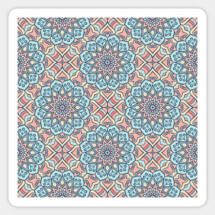 Ornamental floral mandala pattern #6 Sticker